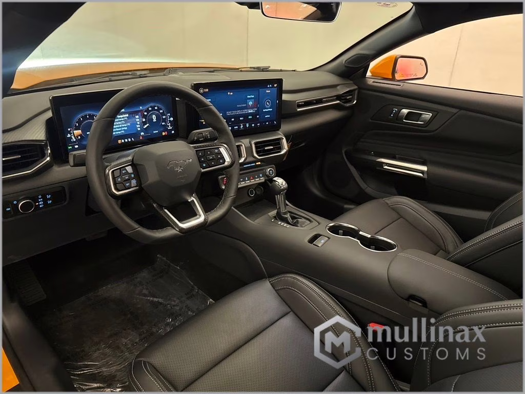 2026 Orange Fury Metallic Tri-Coat Ford Mustang EcoBoost Premium RWD Coupe