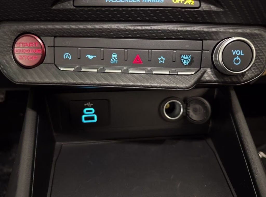 2026 Shadow Black Ford Mustang EcoBoost RWD Coupe