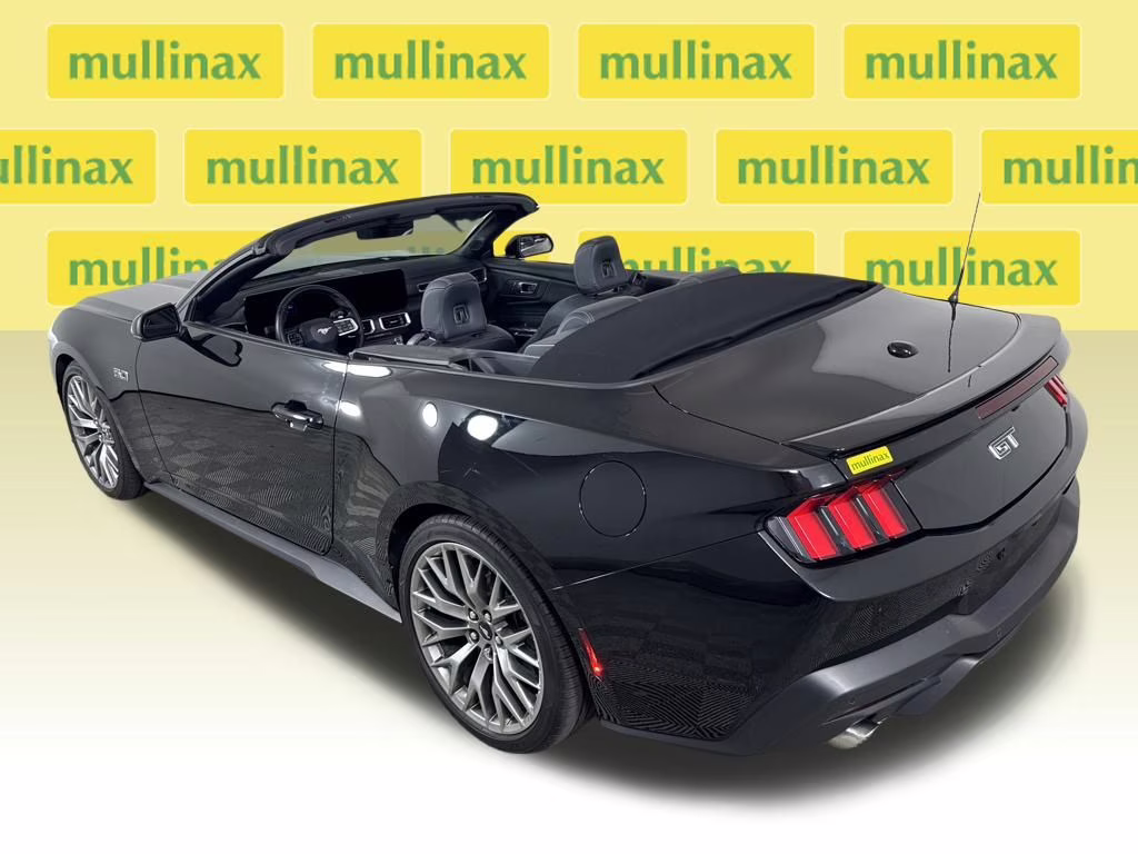 2025 Shadow Black Ford Mustang GT Premium RWD Convertible
