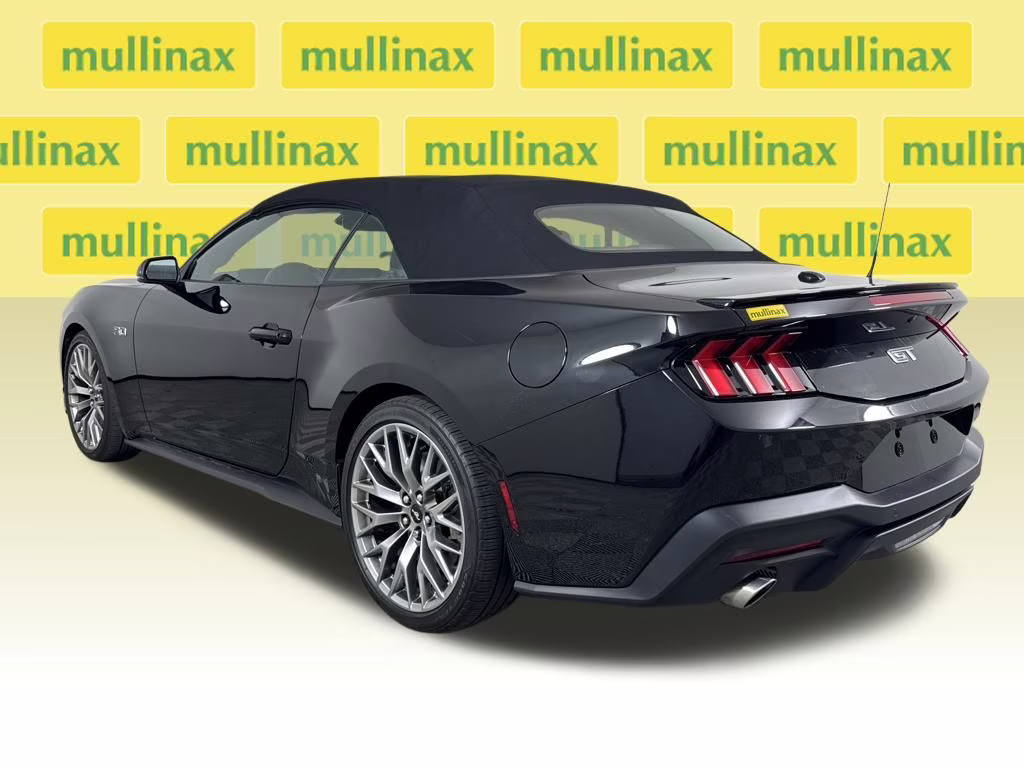2025 Shadow Black Ford Mustang GT Premium RWD Convertible