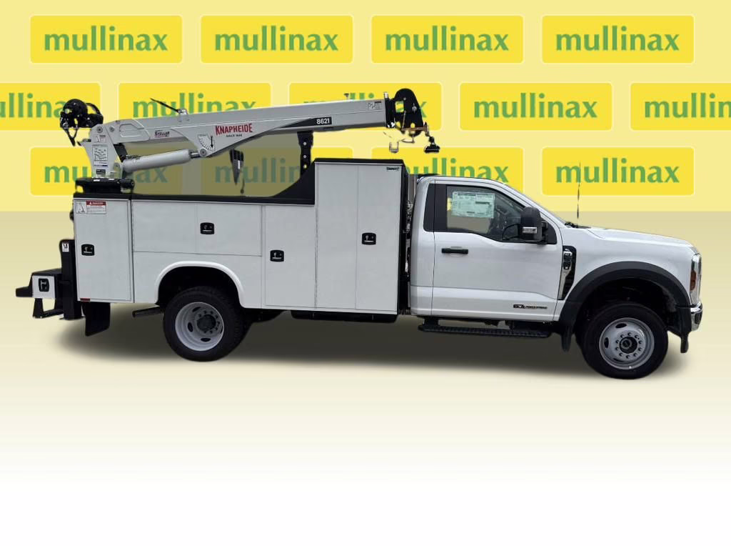 2025 Oxford White Ford Super Duty F-550 DRW XL 4X4 Chassis