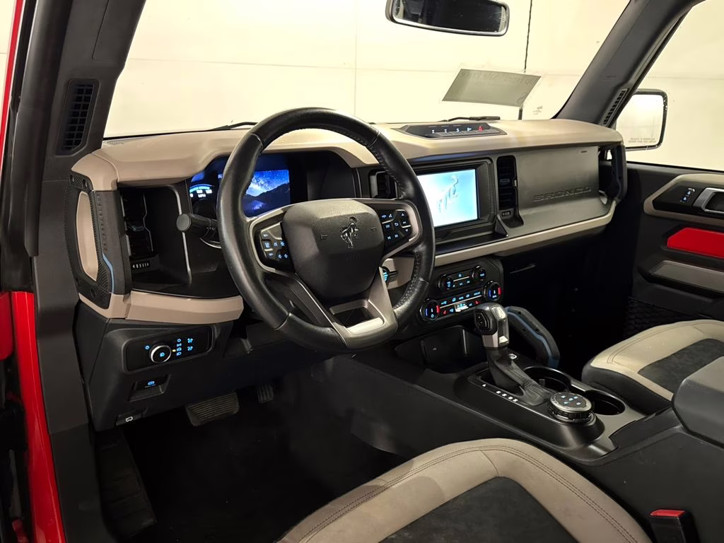 2022 Race Red Ford Bronco Wildtrak 4X4 SUV