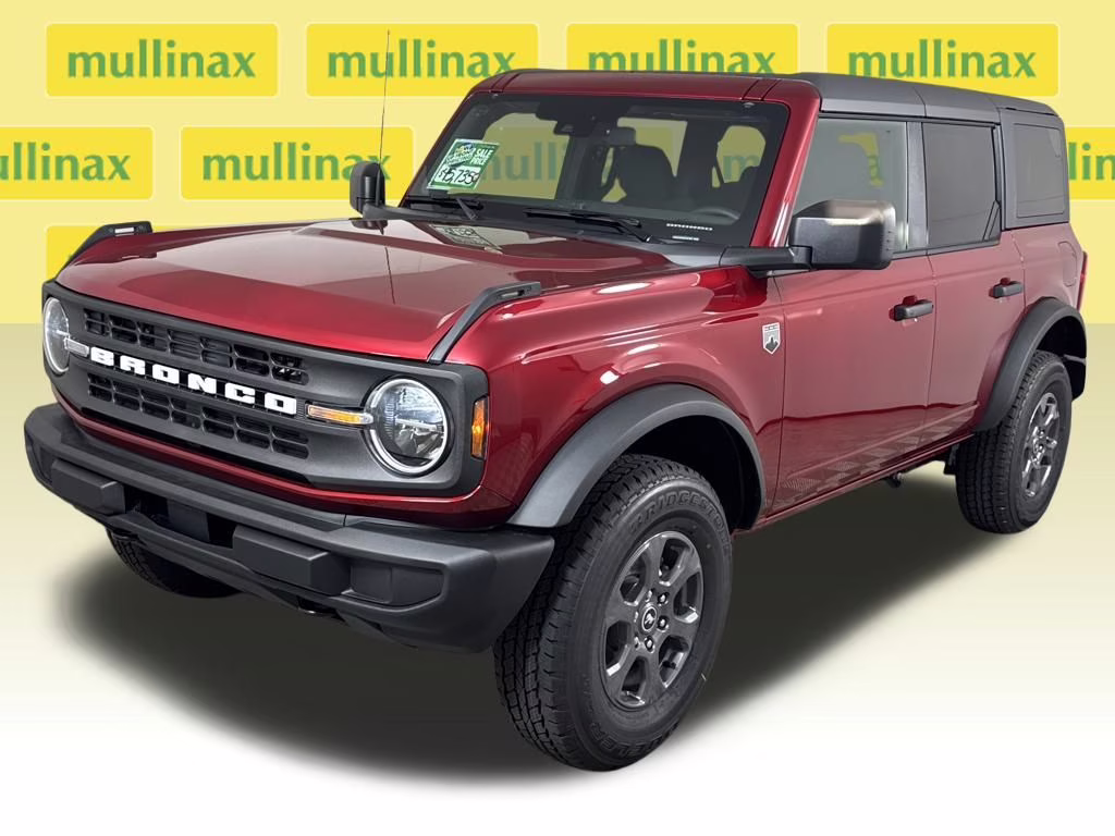 2025 Ruby Red Metallic Tinted Clearcoat Ford Bronco Big Bend 4X4 SUV