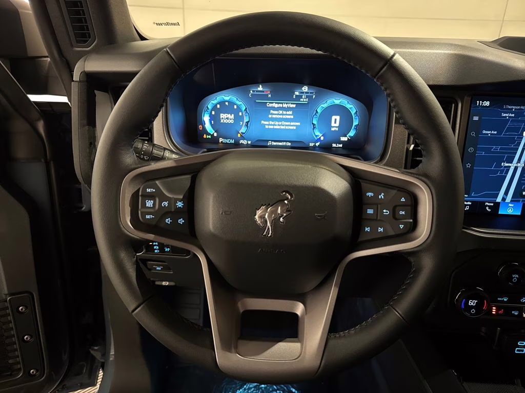 2025 Azure Gray Metallic Tri-Coat Ford Bronco Big Bend 4X4 SUV