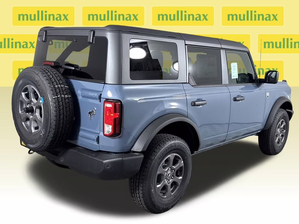 2025 Azure Gray Metallic Tri-Coat Ford Bronco Big Bend 4X4 SUV