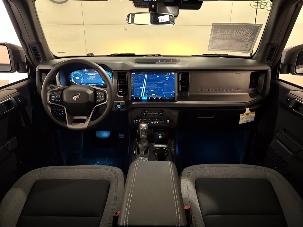 2025 Azure Gray Metallic Tri-Coat Ford Bronco Big Bend 4X4 SUV