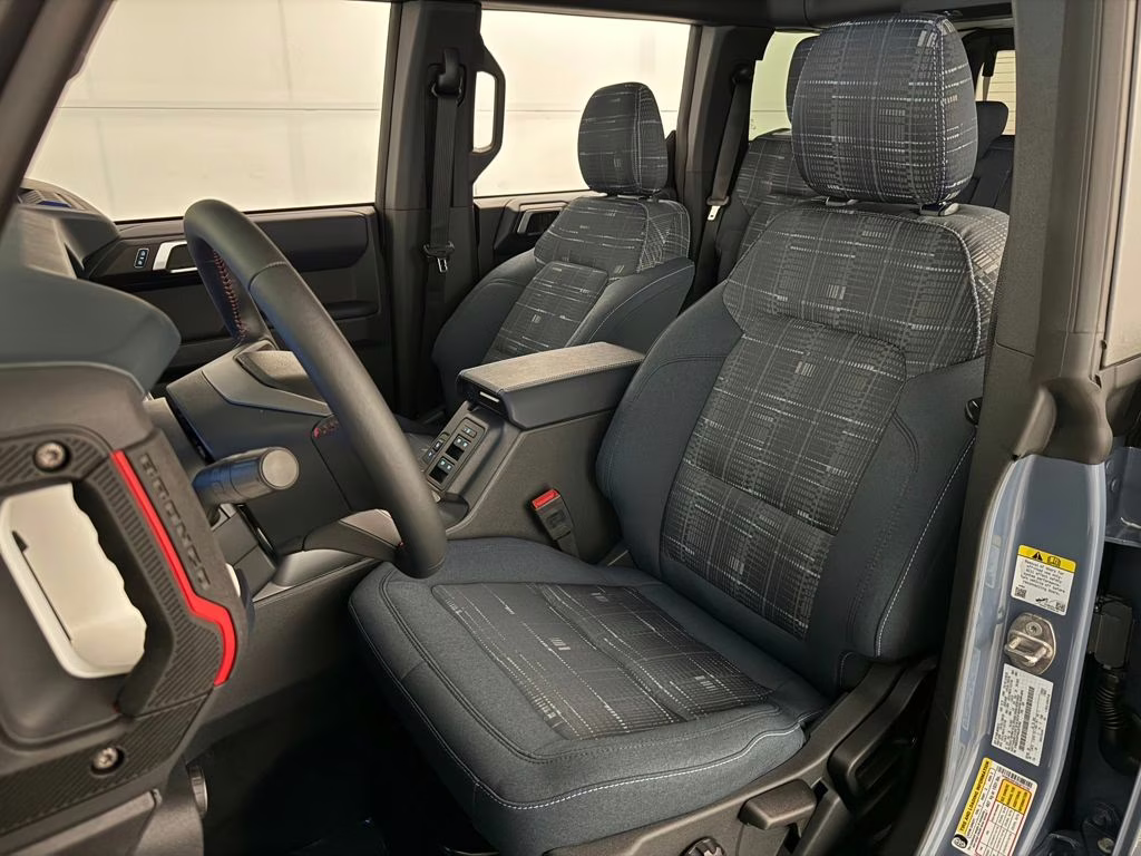 2025 Azure Gray Metallic Tri-Coat Ford Bronco Heritage Edition 4X4 SUV