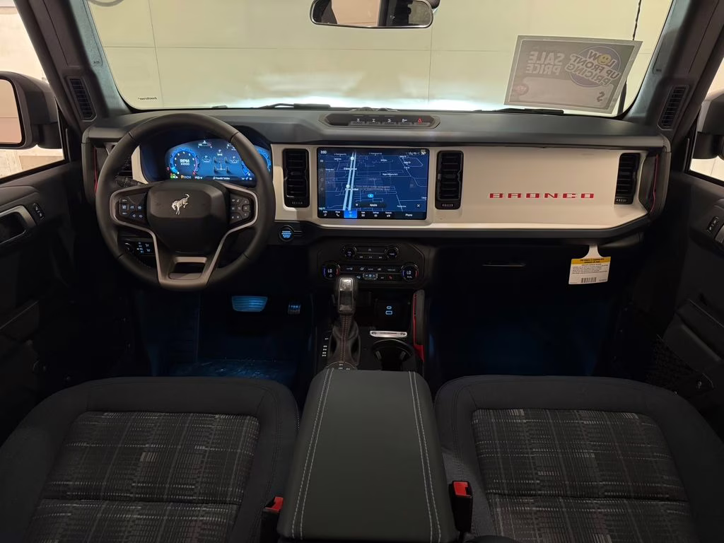 2025 Azure Gray Metallic Tri-Coat Ford Bronco Heritage Edition 4X4 SUV