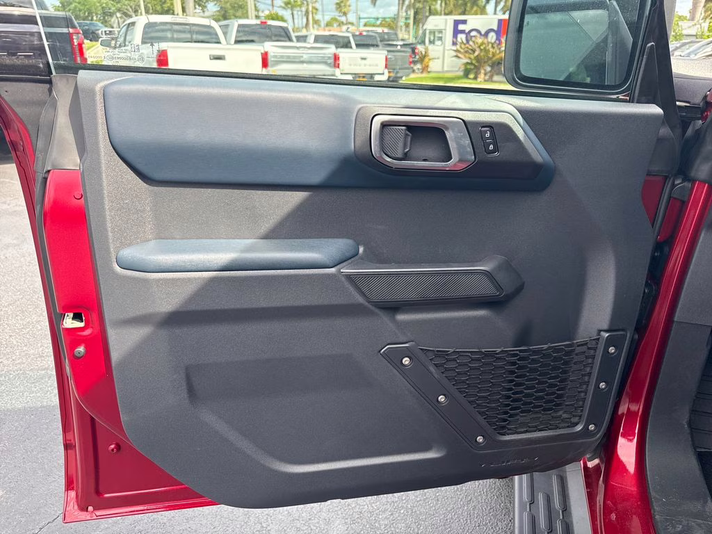 2025 Ruby Red Metallic Tinted Clearcoat Ford Bronco Heritage Edition 4X4 SUV