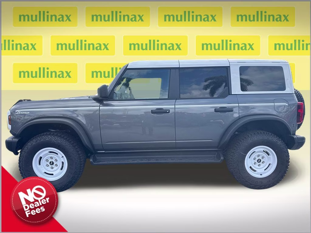 2025 Carbonized Gray Metallic Ford Bronco Heritage Edition 4X4 SUV