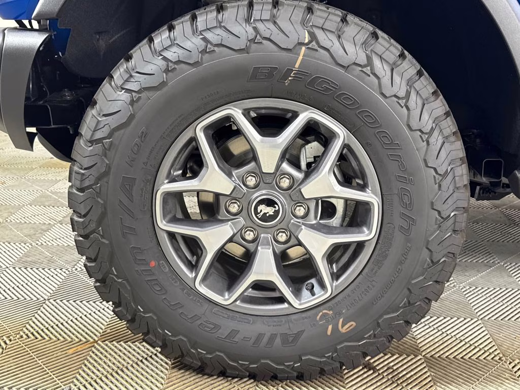 2025 Velocity Blue Metallic Ford Bronco Badlands 4X4 SUV