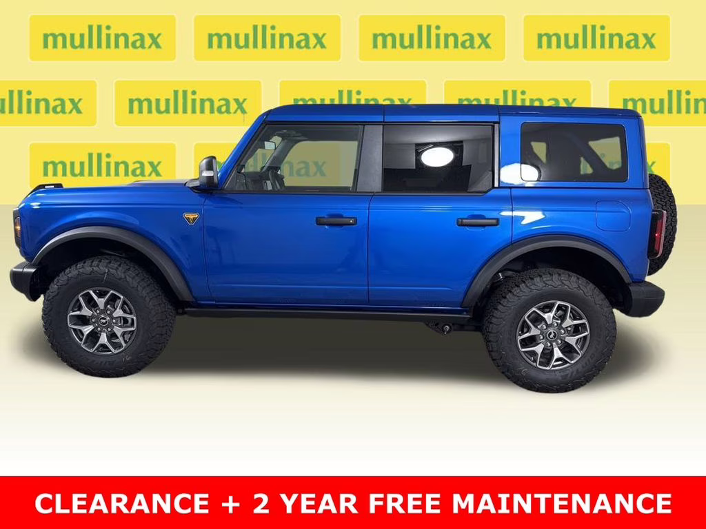 2025 Velocity Blue Metallic Ford Bronco Badlands 4X4 SUV