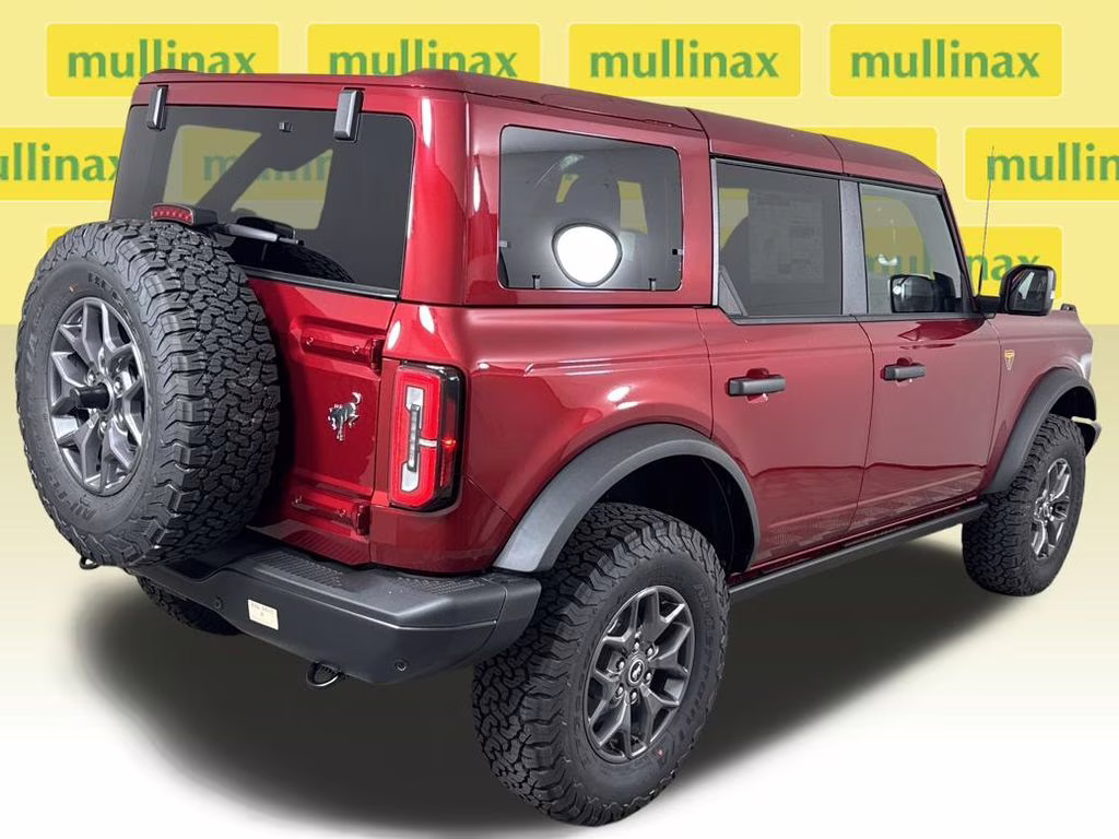2025 Ruby Red Metallic Tinted Clearcoat Ford Bronco Badlands 4X4 SUV