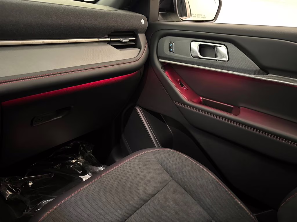 2026 Star White Metallic Tri-Coat Ford Explorer ST 4X4 SUV