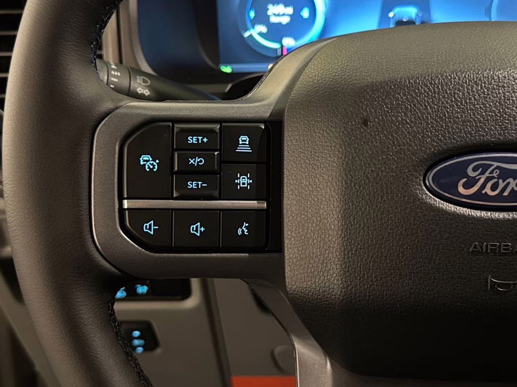 2025 Agate Black Metallic Ford F-150 Lightning Flash AWD Truck