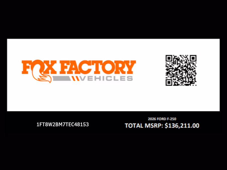 2026 Agate Black Metallic Ford Super Duty F-250 SRW HARLEY DAVIDSON 4X4 Truck