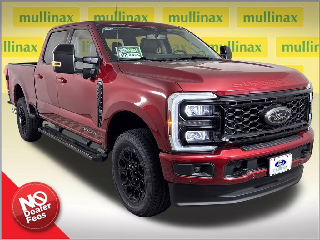 2026 Ruby Red Metallic Tinted Clearcoat Ford Super Duty F-250 SRW Lariat 4X4 Truck