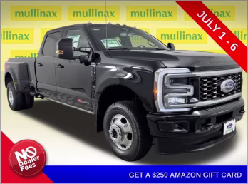 2026 Agate Black Metallic Ford Super Duty F-350 DRW Platinum 4X4 Truck