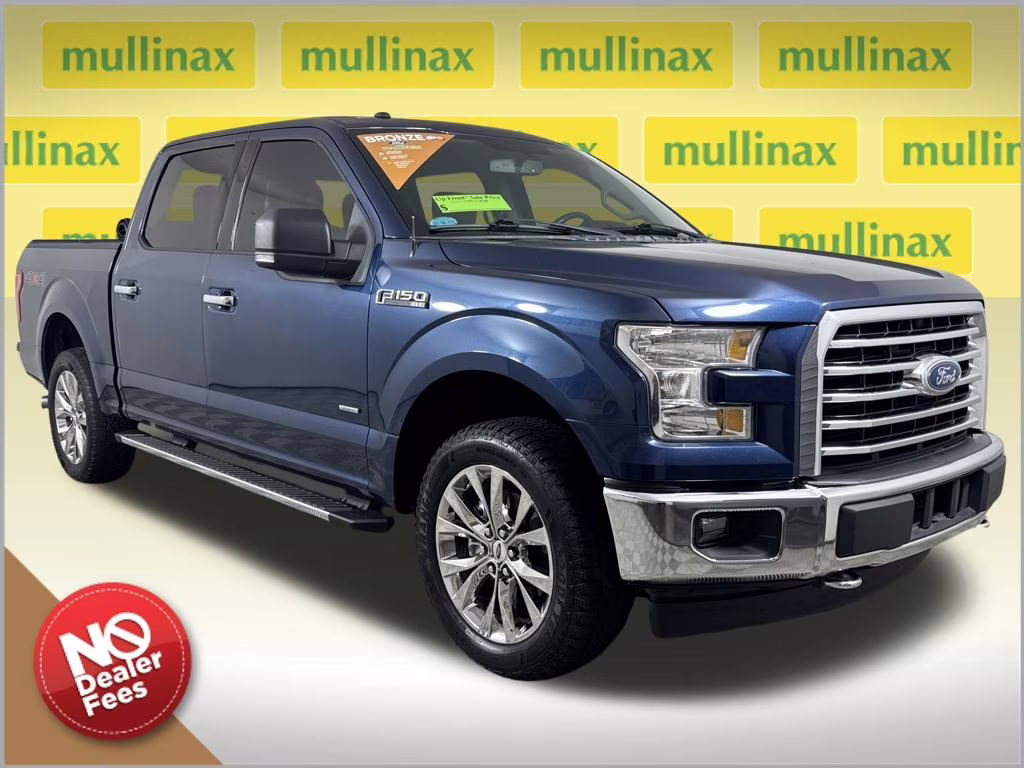 2017 Blue Jeans Metallic Ford F-150 XLT 4X4 Truck