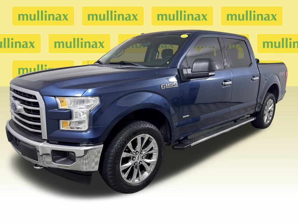 2017 Blue Jeans Metallic Ford F-150 XLT 4X4 Truck