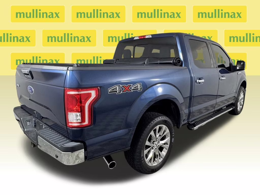 2017 Blue Jeans Metallic Ford F-150 XLT 4X4 Truck