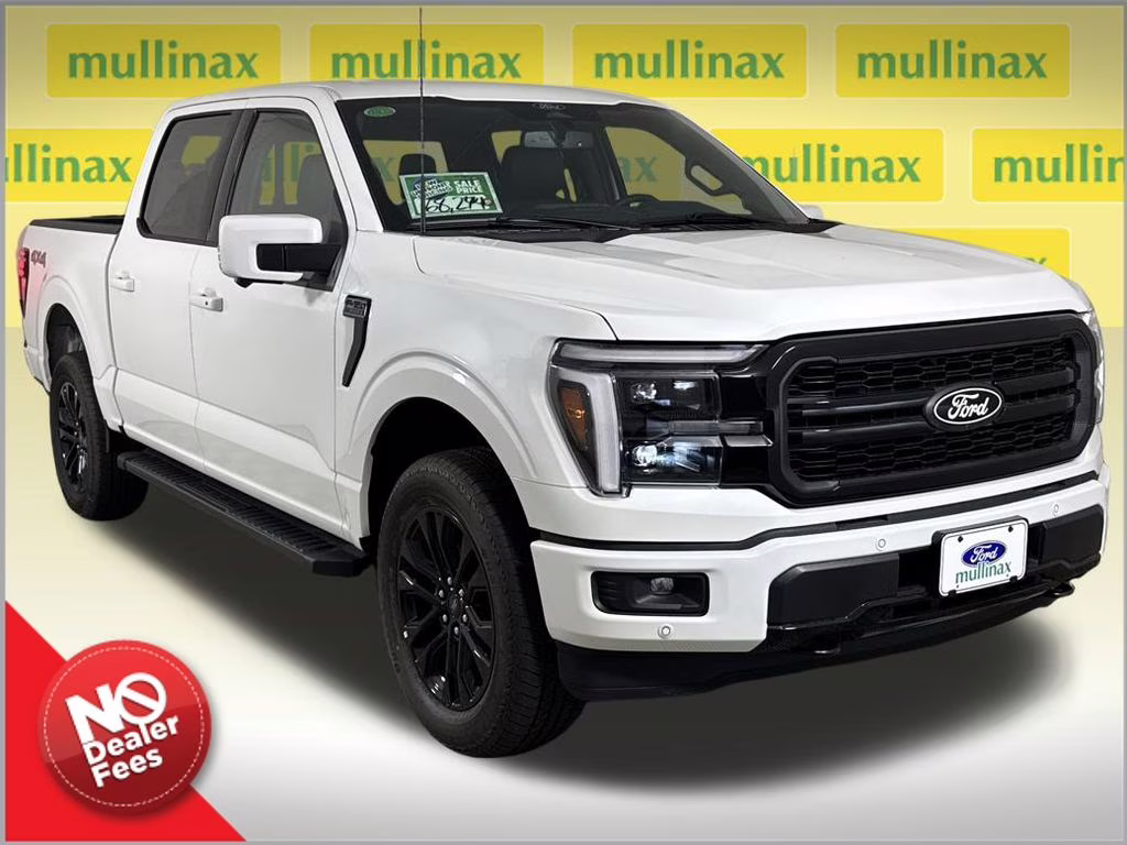 2026 Star White Metallic Tri-Coat Ford F-150 Lariat 4X4 Truck