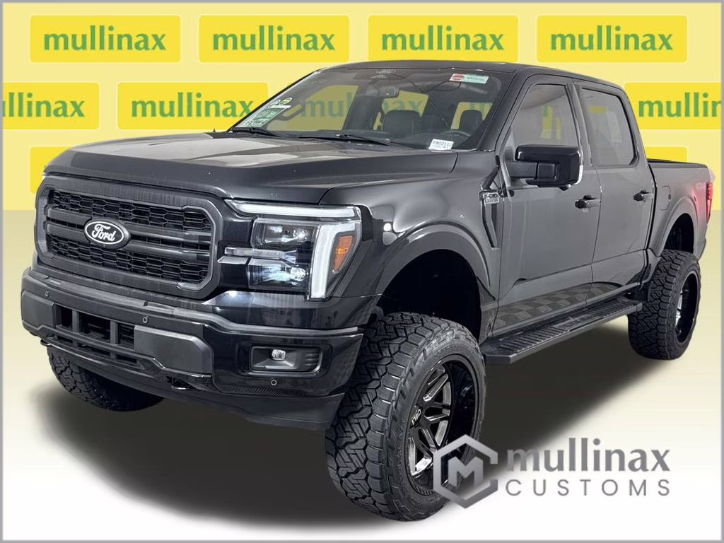 2025 Agate Black Metallic Ford F-150 Lariat 4X4 Truck