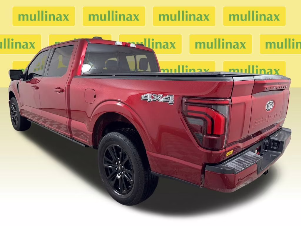 2025 Rapid Red Metallic Tinted Clearcoat Ford F-150 Platinum 4X4 Truck