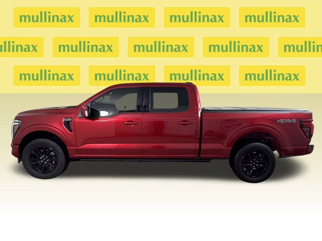 2025 Rapid Red Metallic Tinted Clearcoat Ford F-150 Platinum 4X4 Truck