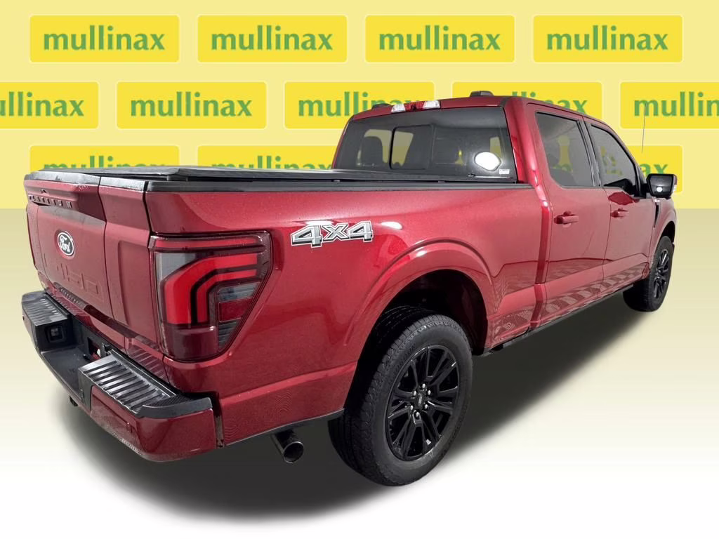 2025 Rapid Red Metallic Tinted Clearcoat Ford F-150 Platinum 4X4 Truck