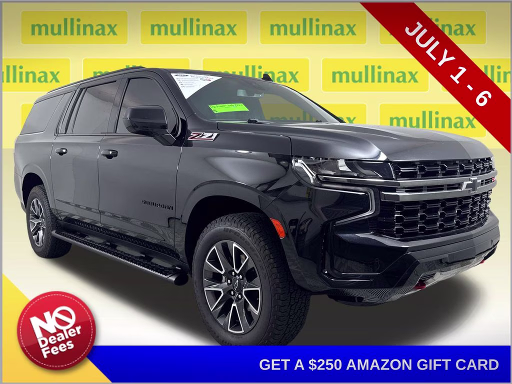 2022 Black Chevrolet Suburban Z71 4X4 SUV