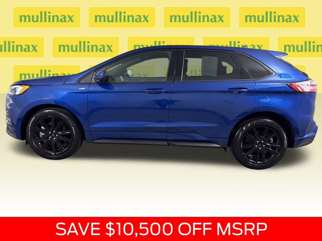 2024 Atlas Blue Metallic Ford Edge ST Line AWD SUV