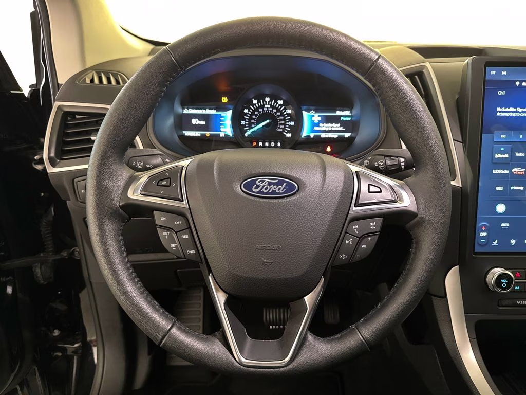 2024 Agate Black Metallic Ford Edge SEL AWD SUV