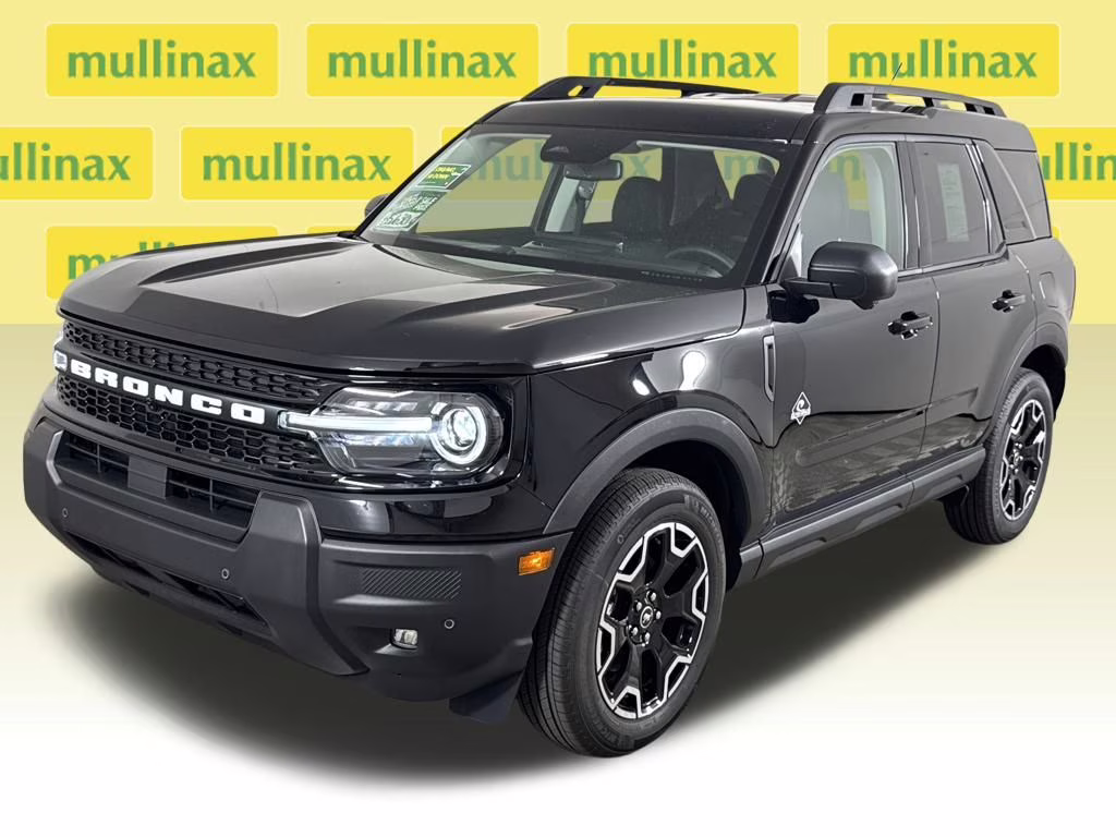 2025 Shadow Black Ford Bronco Sport Outer Banks 4X4 SUV