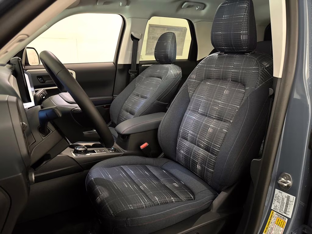 2025 Azure Gray Metallic Tri-Coat Ford Bronco Sport Heritage 4X4 SUV