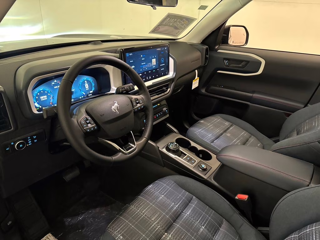 2025 Azure Gray Metallic Tri-Coat Ford Bronco Sport Heritage 4X4 SUV