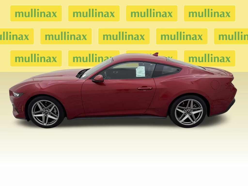 2024 Red Metallic Ford Mustang EcoBoost Premium RWD Coupe