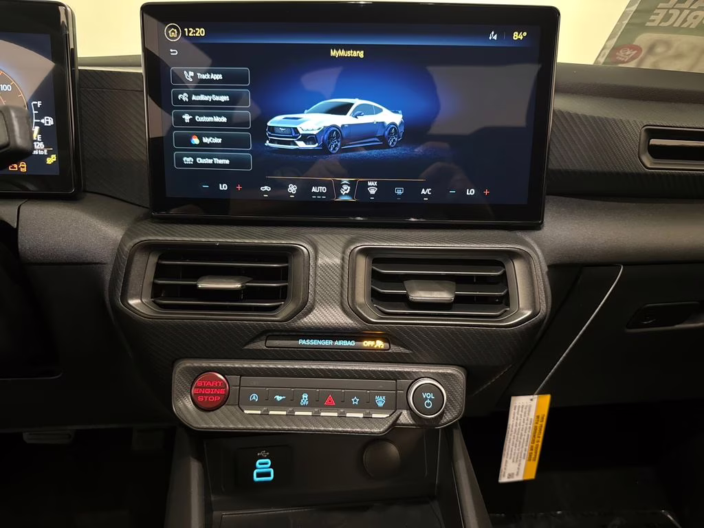 2026 Oxford White Ford Mustang EcoBoost RWD Coupe