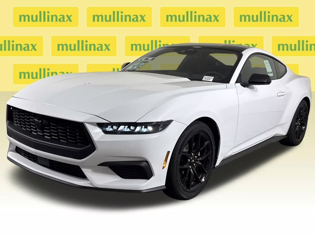2026 Oxford White Ford Mustang EcoBoost RWD Coupe