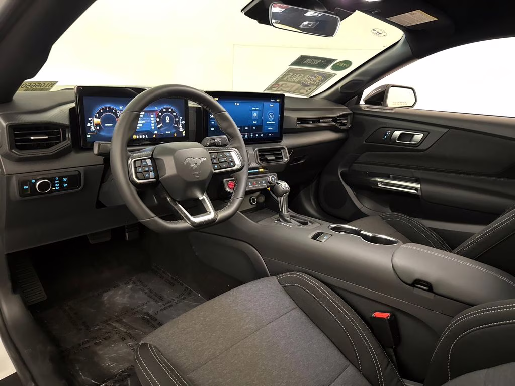 2026 Oxford White Ford Mustang EcoBoost RWD Coupe