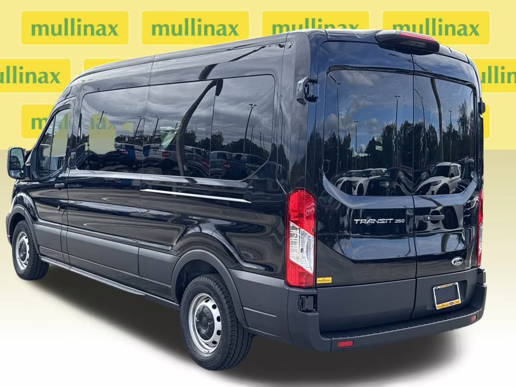 2025 Black Metallic Ford Transit-350 XL RWD Crossover