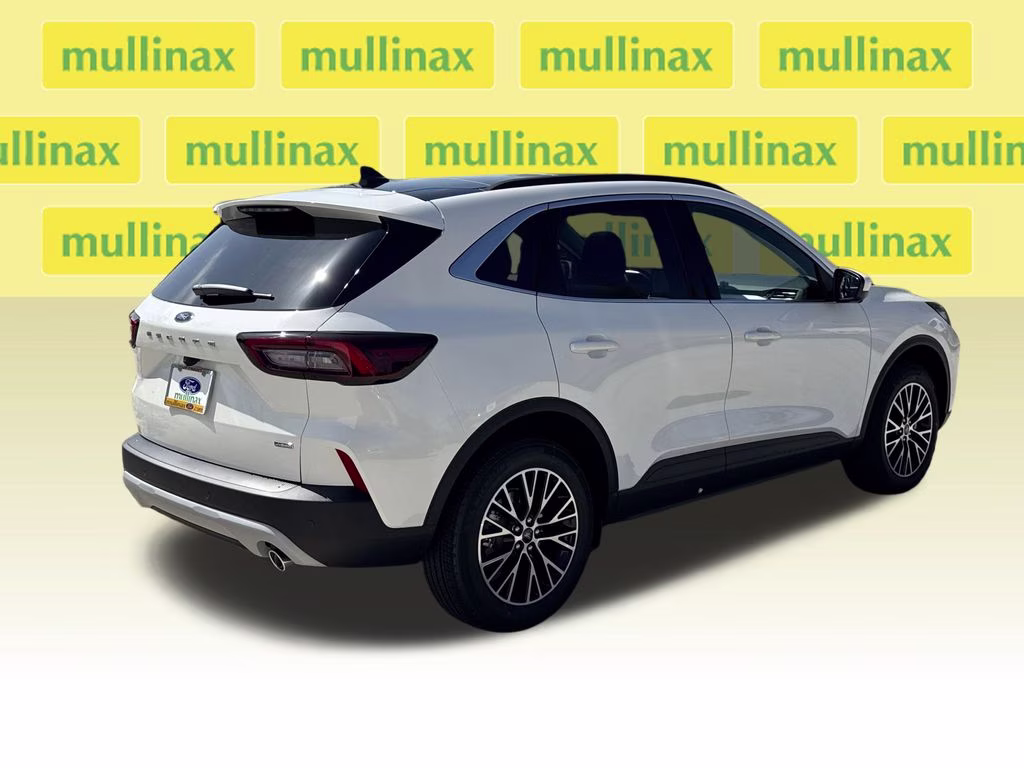 2025 White Metallic Ford Escape Plug-In Hybrid Base FWD SUV