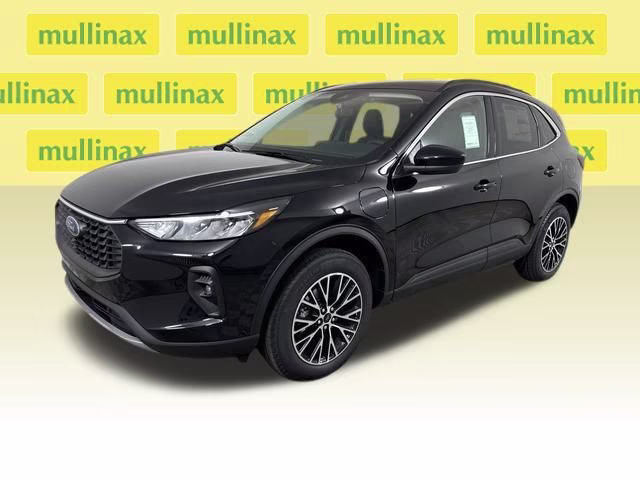 2025 Black Metallic Ford Escape Plug-In Hybrid Base FWD SUV