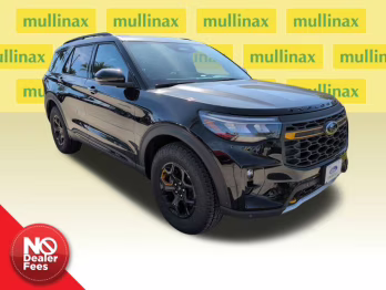 2026 Black Metallic Ford Explorer Tremor 4X4 SUV