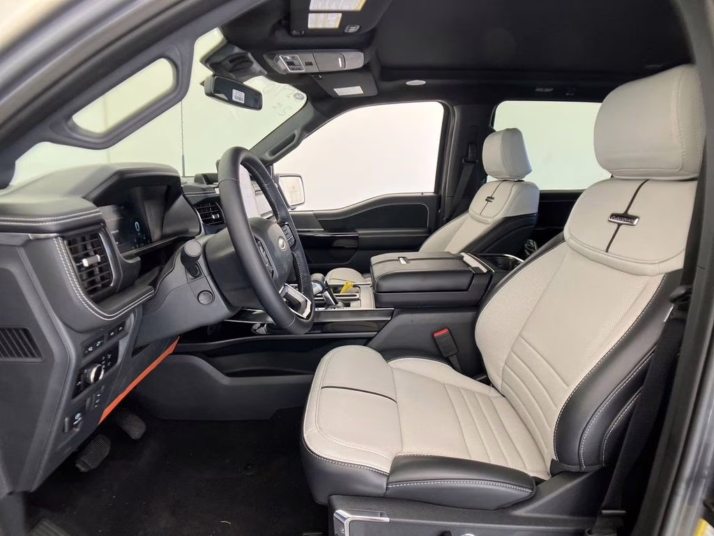 2023 Carbonized Gray Metallic Ford F-150 Lightning Platinum AWD Truck