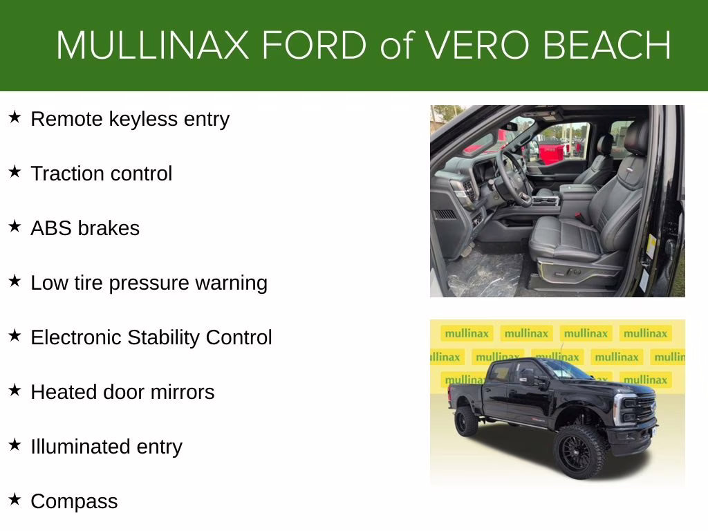 2026 Black Metallic Ford Super Duty F-250 SRW Platinum FX4 4X4 Truck