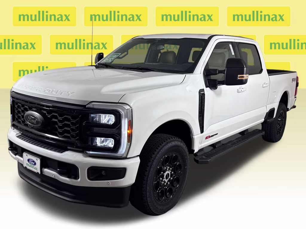 2026 Star White Metallic Tri-Coat Ford Super Duty F-250 SRW Lariat 4X4 Truck