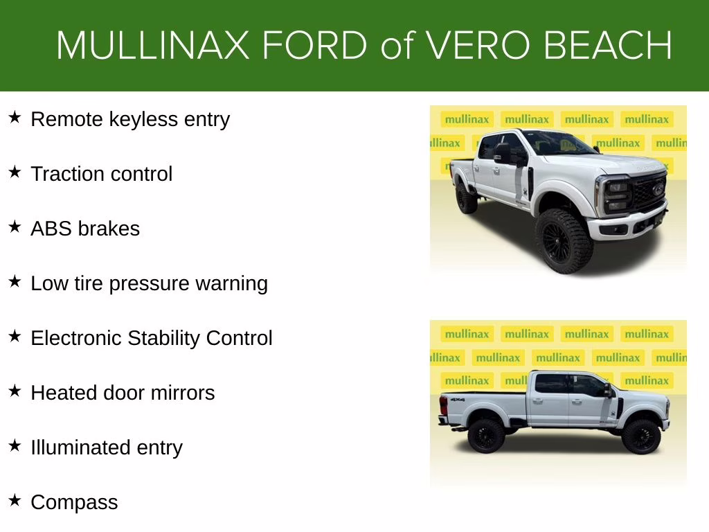 2025 Oxford White Ford Super Duty F-250 SRW XLT BLACKWIDOW 4X4 Truck