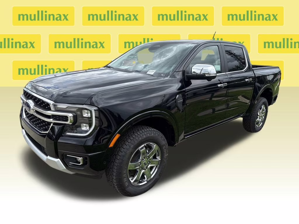 2024 Shadow Black Ford Ranger Lariat 4X4 Truck