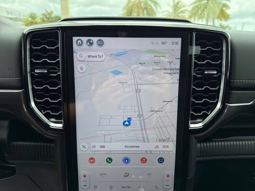 2024 Shadow Black Ford Ranger Lariat 4X4 Truck